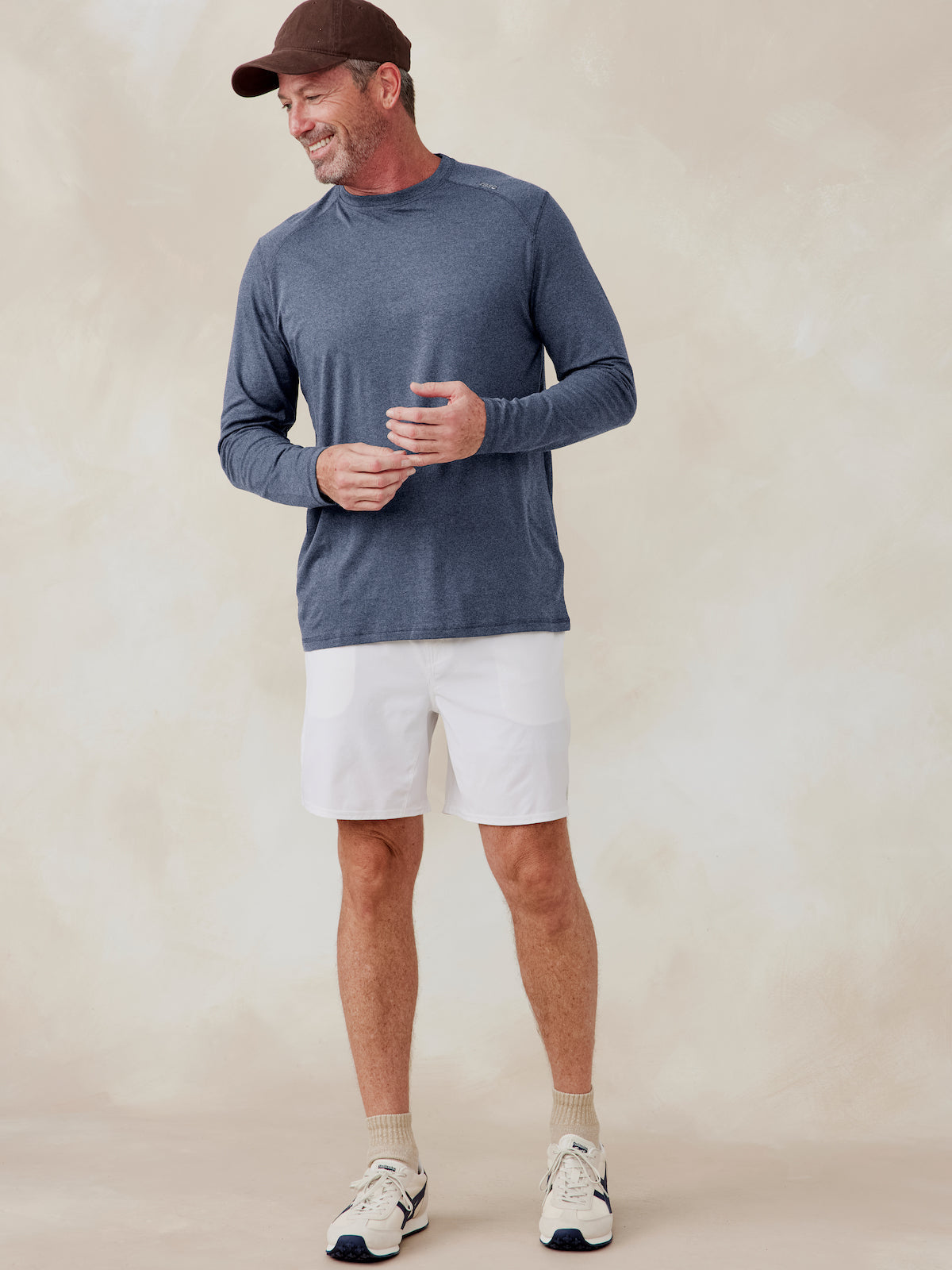 Carrollton Long Sleeve T-Shirt - Admiral Jaspe