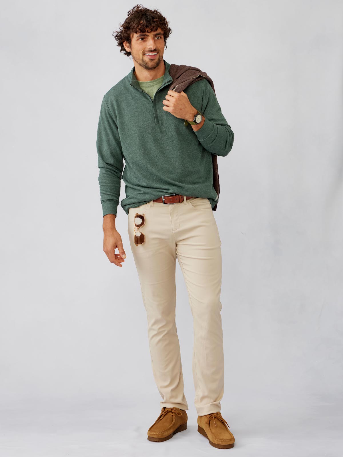 Stadium French Terry Quarter Zip