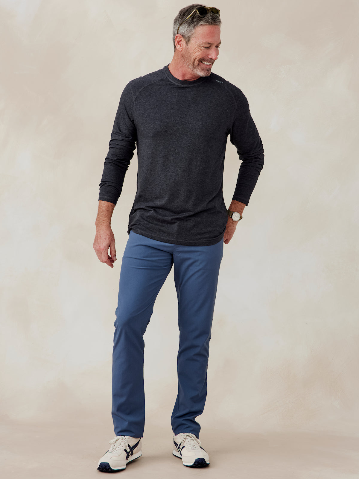 Carrollton Long Sleeve T-Shirt - Iron Heather