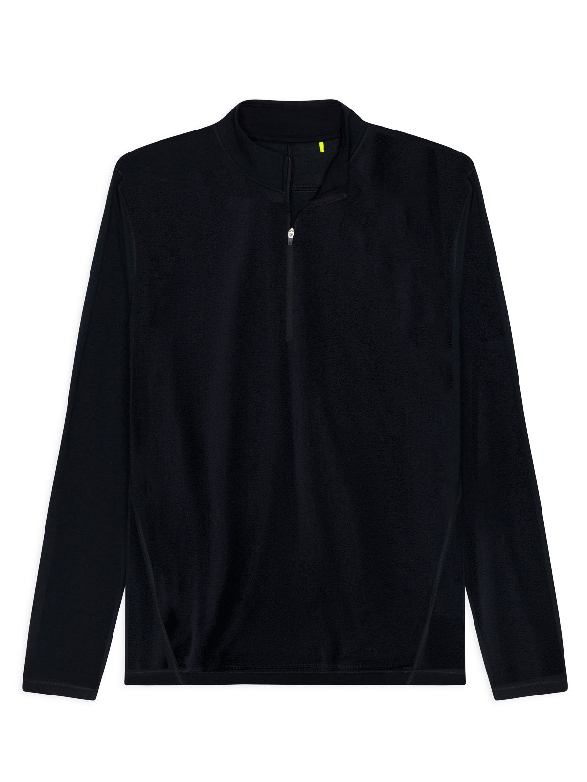 MicroAir Performance Mesh 1/4 Zip - Black