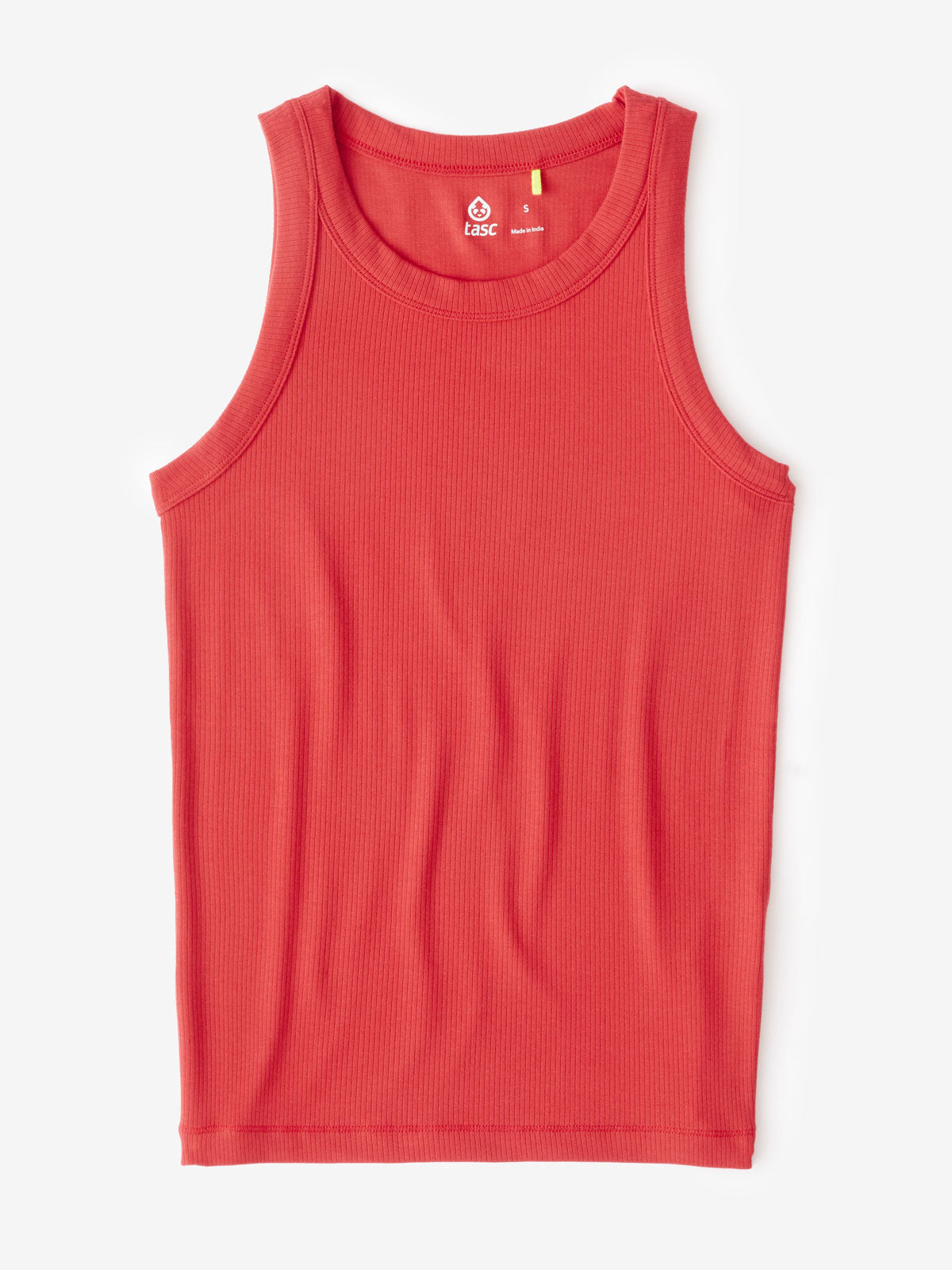 MicroLuxe Rib Tank - Racing Red