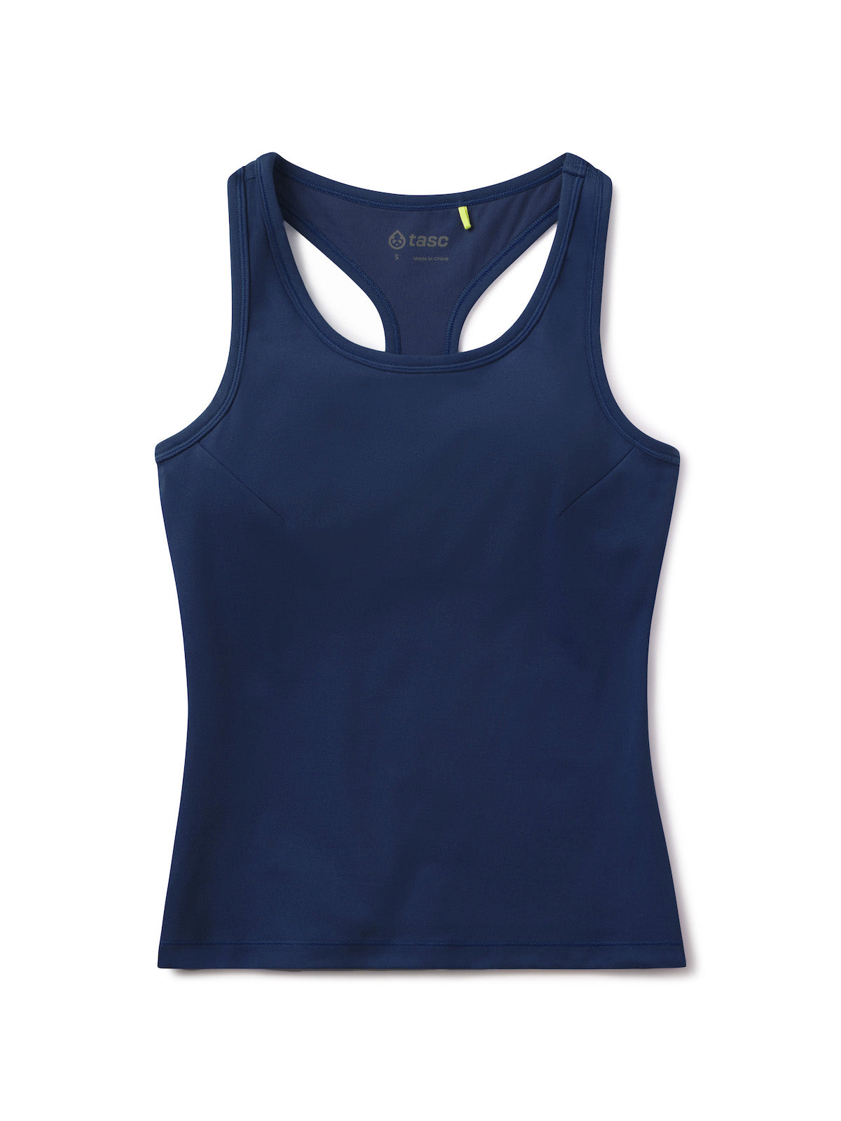 Sculptive Racer Back Tank with Built in Bra - Midnight