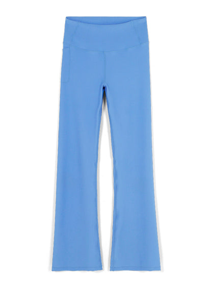 Sculptive Rib Pocket Flare Pant