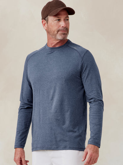 Carrollton Long Sleeve T-Shirt - Admiral Jaspe