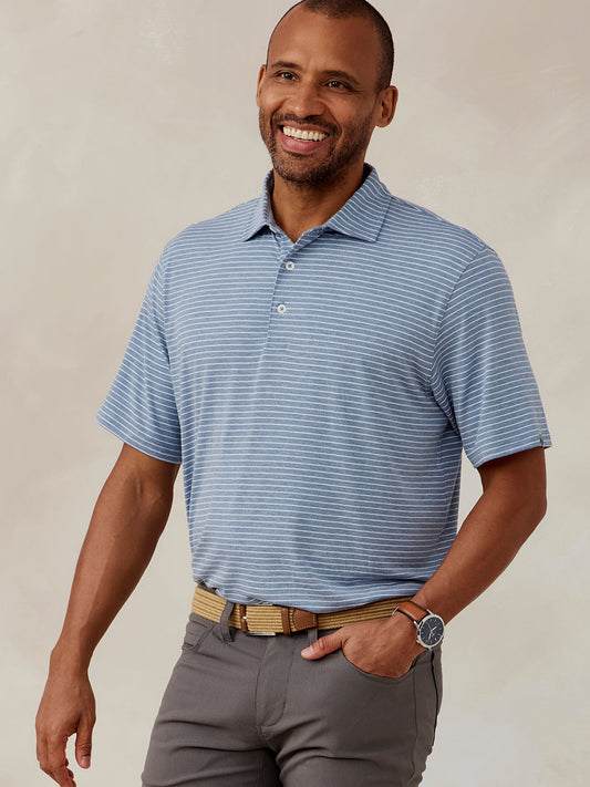 Cloud Polo - Brookline Stripe