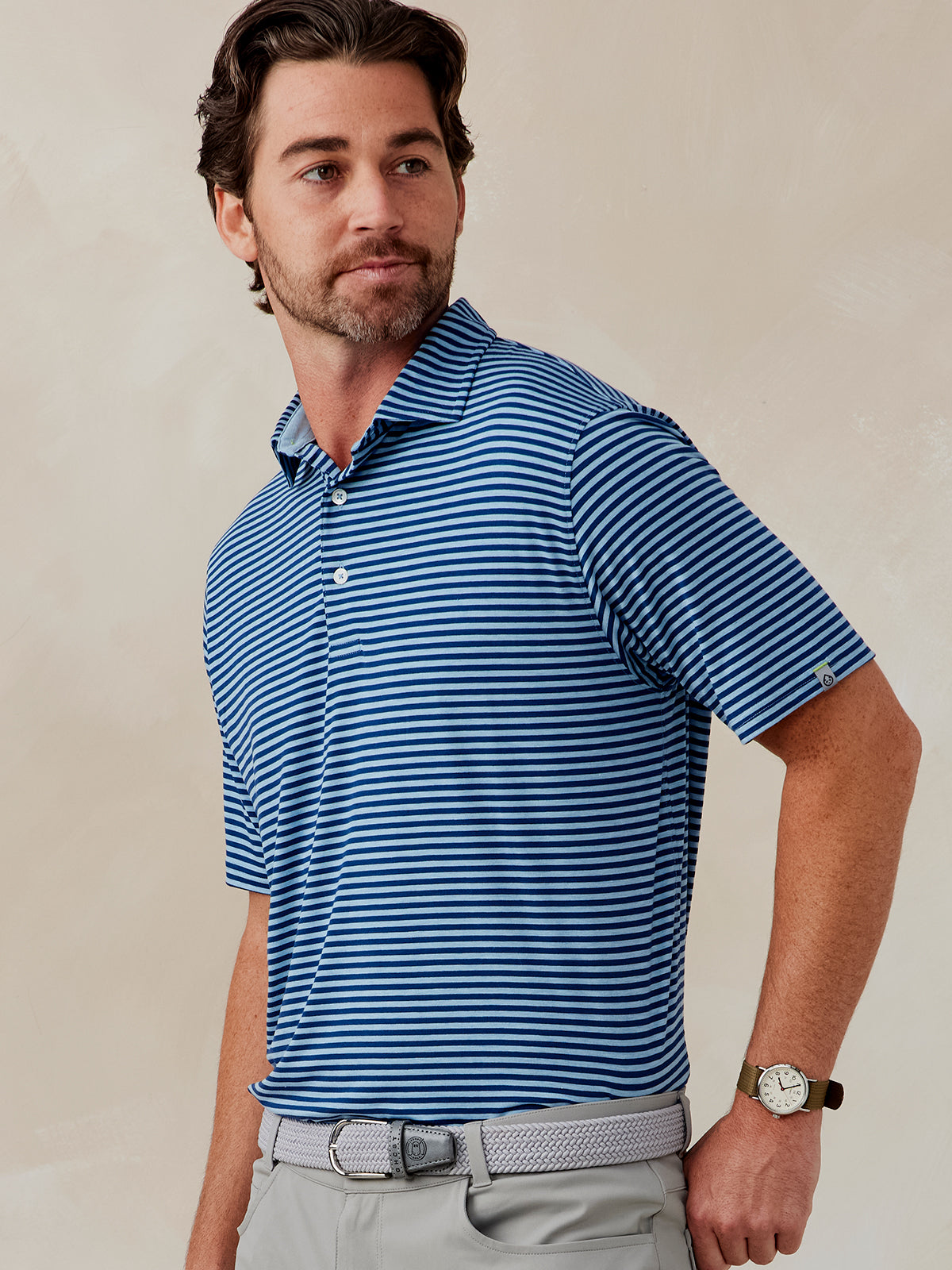 Cloud Polo - Air Stripe