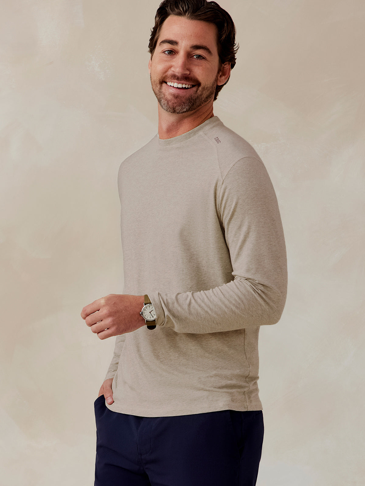 Carrollton Long Sleeve T-Shirt - Gray Oak Heather