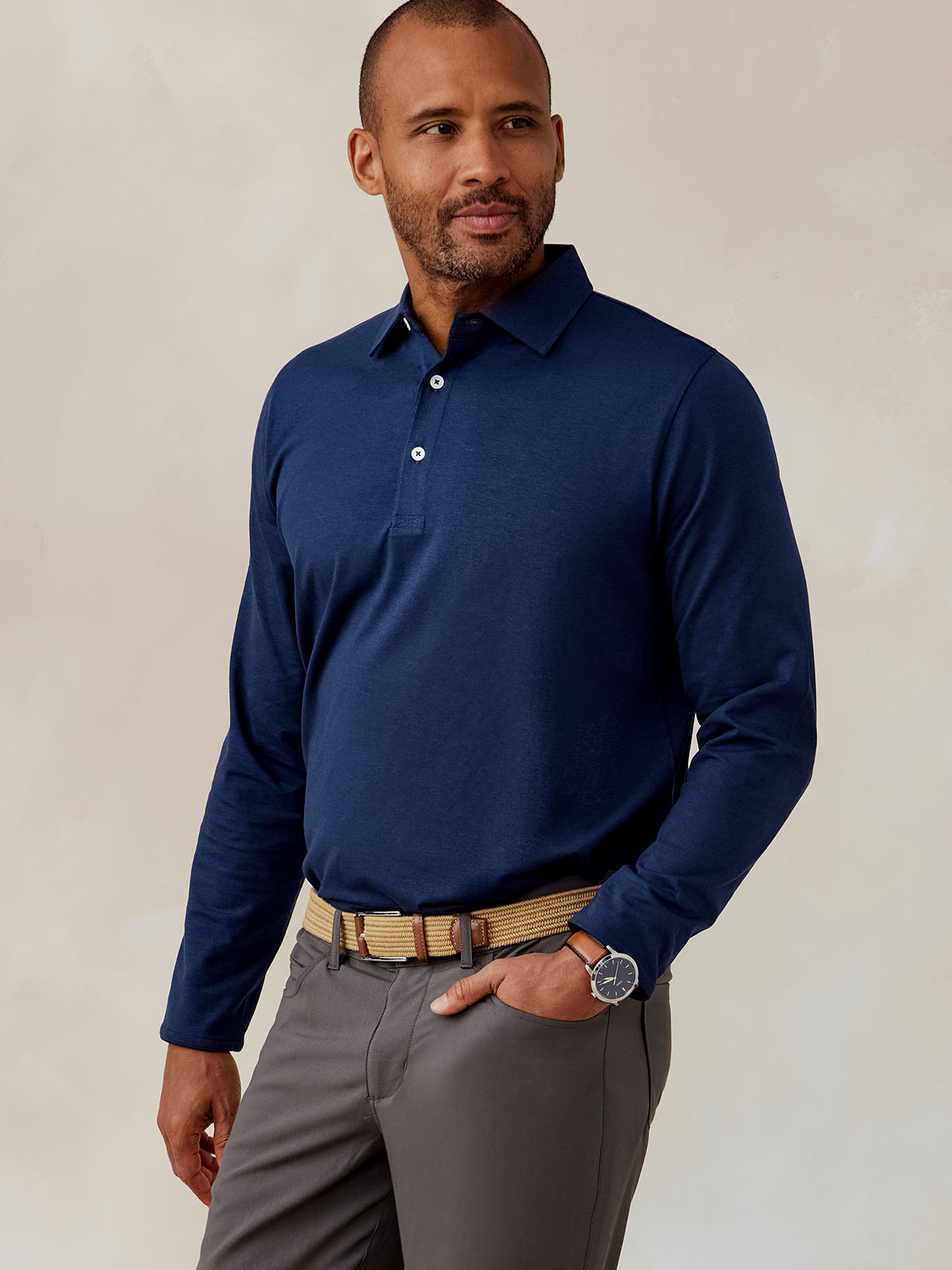 Westport Long Sleeve Polo