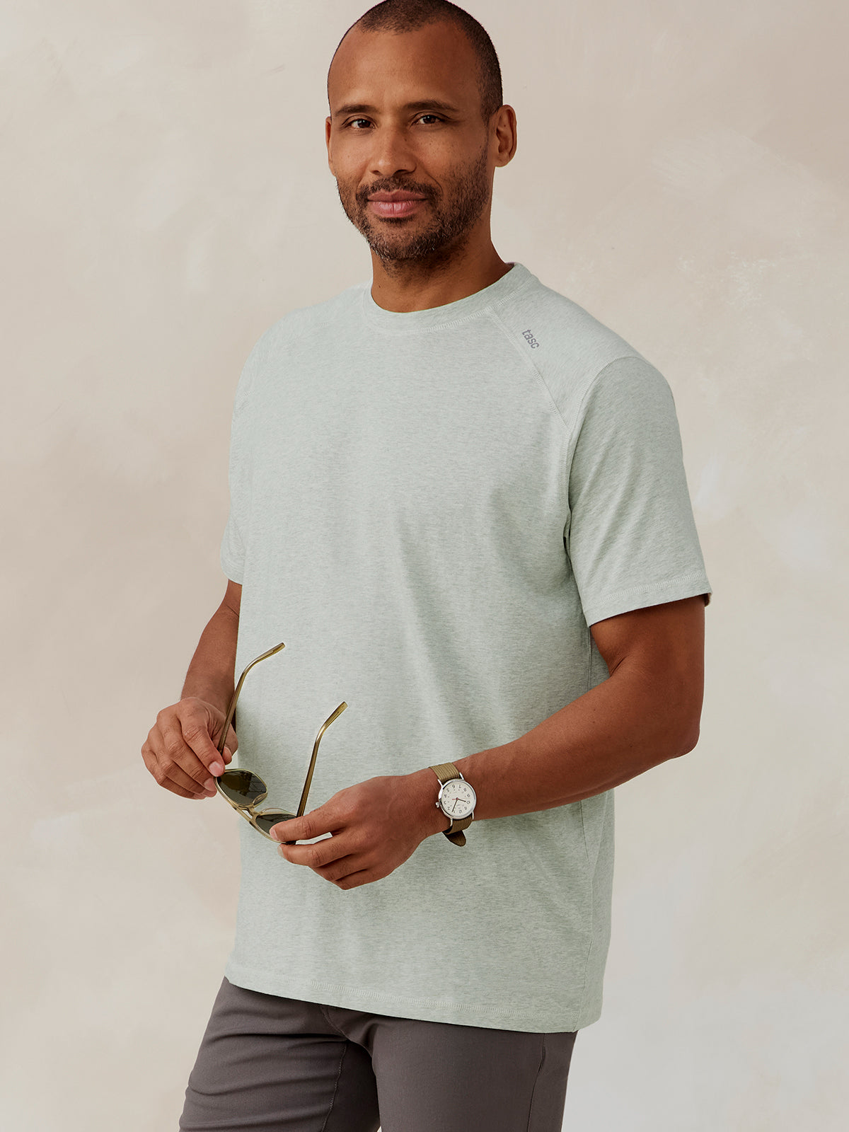 Carrollton T-Shirt - Agave Heather