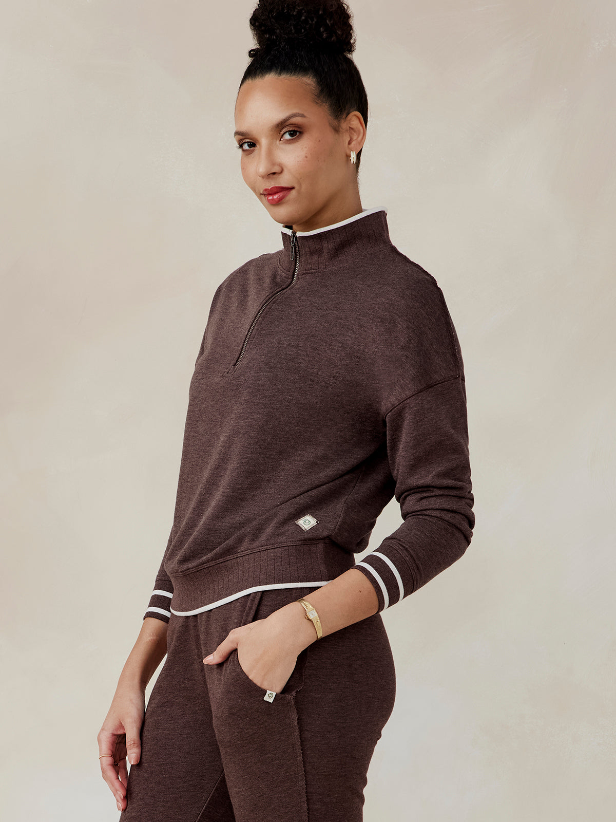 Stadium French Terry Half Zip