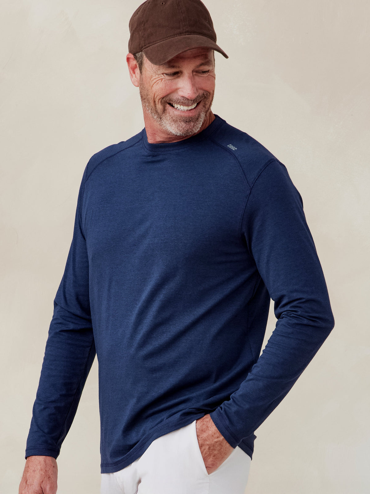 Carrollton Long Sleeve T-Shirt - Classic Navy