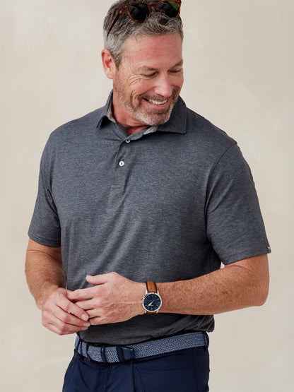 Cloud Polo - Black Heather
