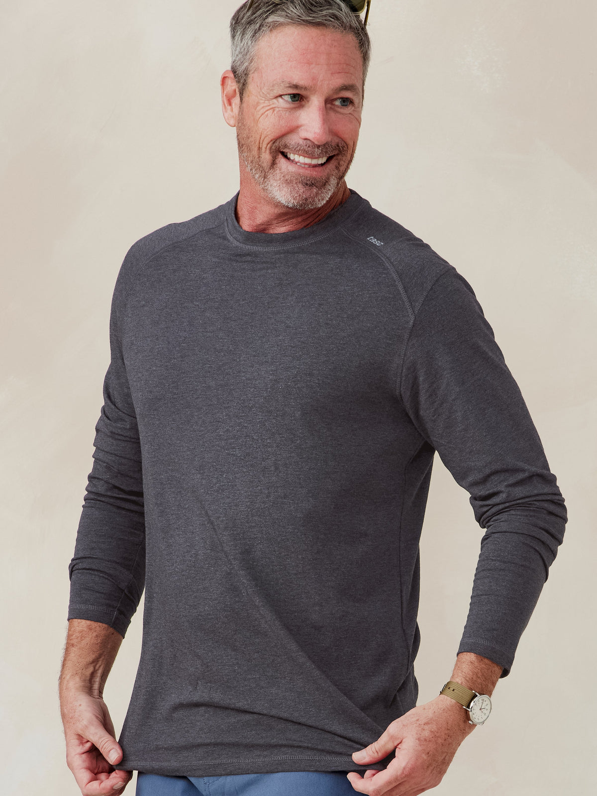 Carrollton Long Sleeve T-Shirt - Cinder