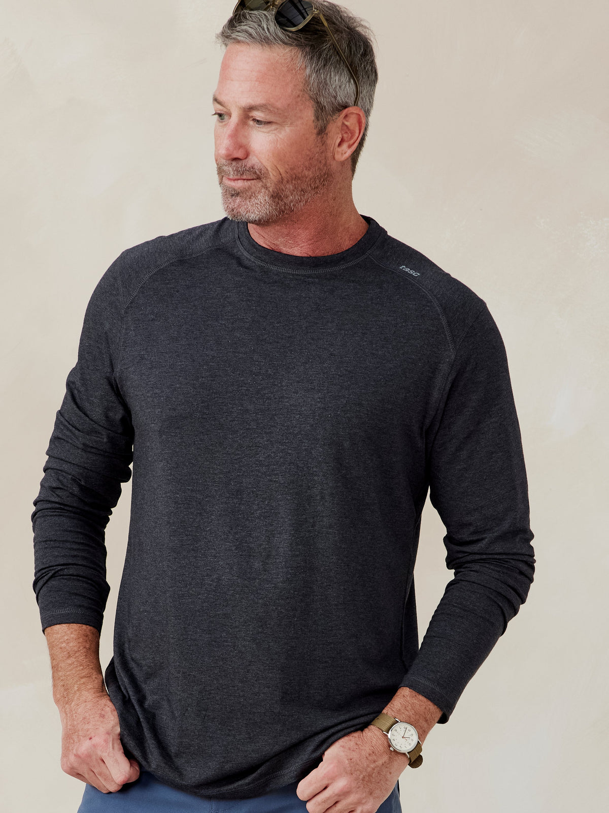 Carrollton Long Sleeve T-Shirt - Iron Heather
