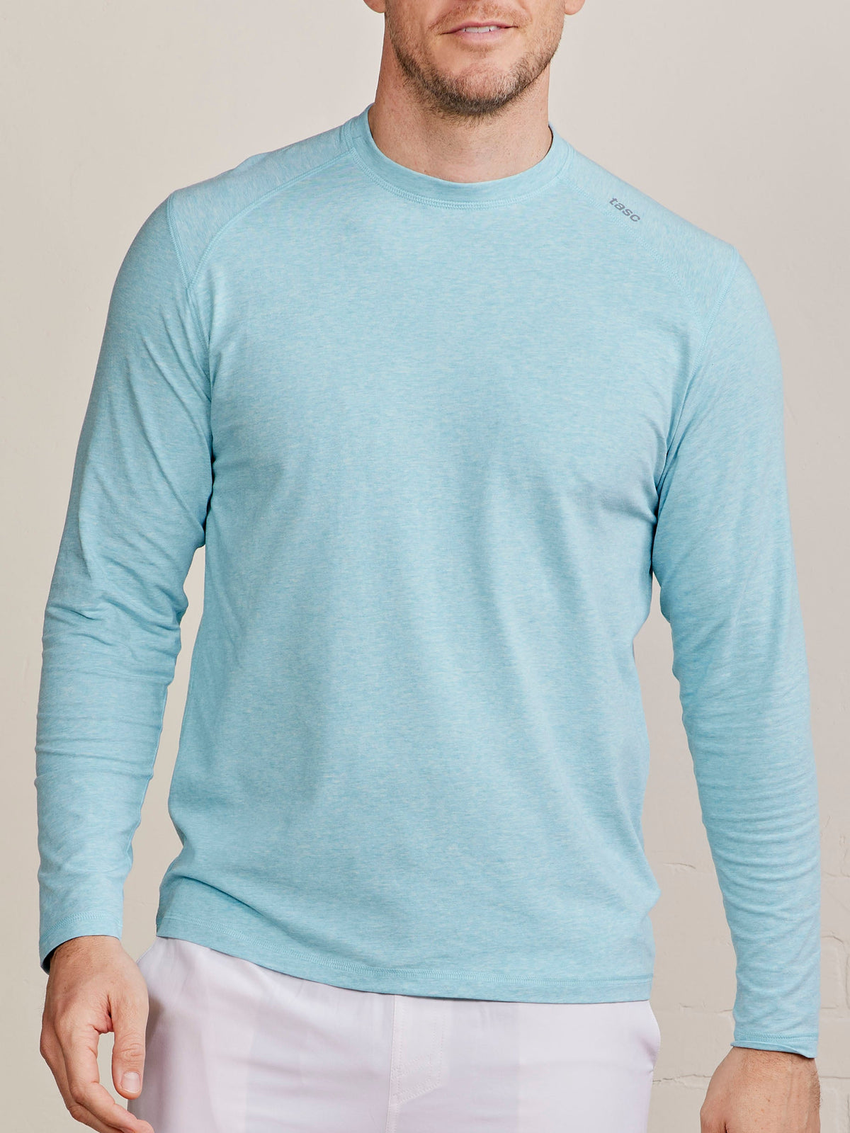 Carrollton Long Sleeve T-Shirt - Waterfall Heather