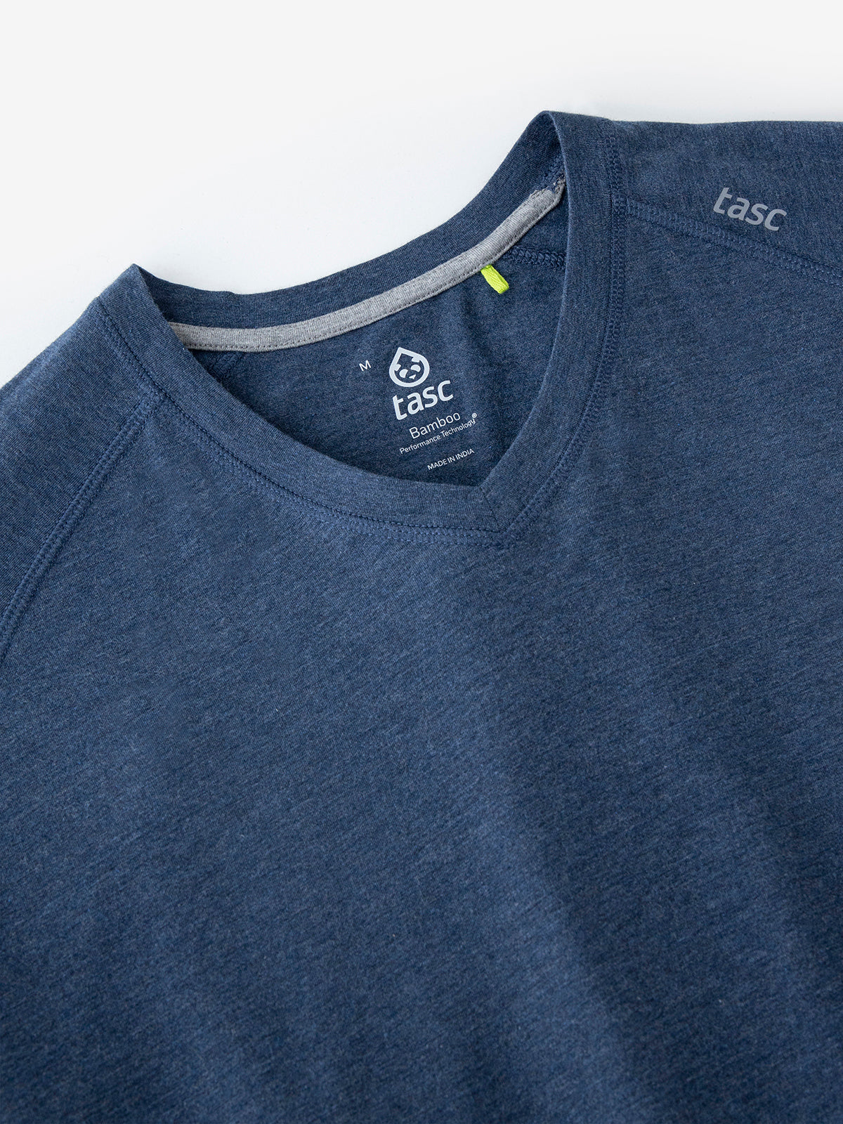 Carrollton Fitness V-Neck T-Shirt - Classic Navy Heather