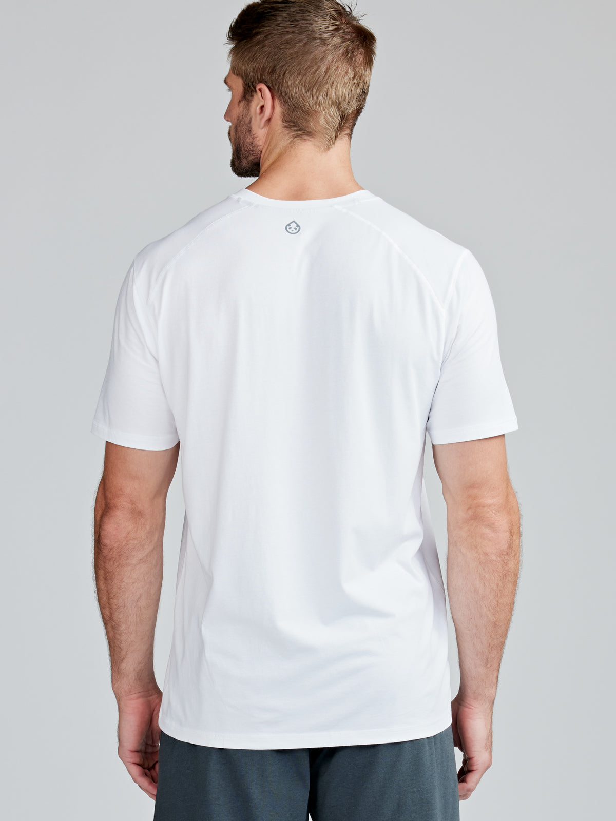 Carrollton Fitness V-Neck T-Shirt - Classic Navy Heather