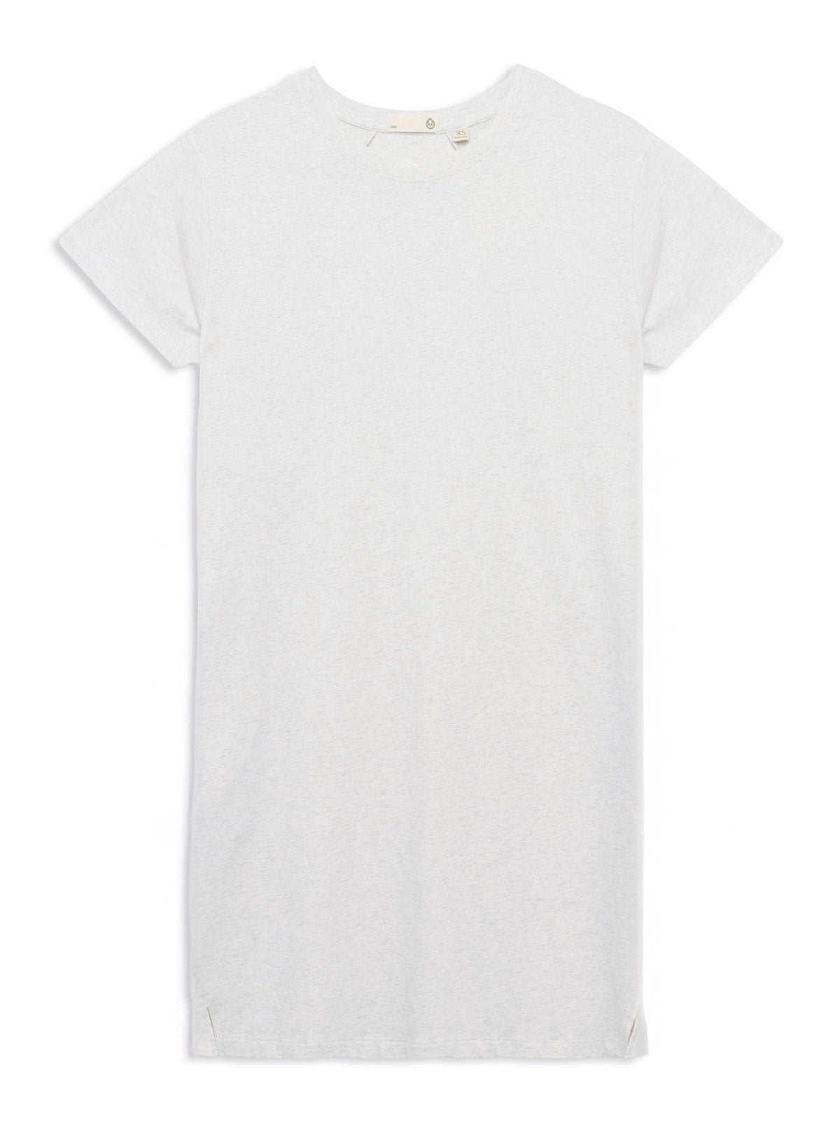 All Day T-Shirt Dress - Coconut Heather