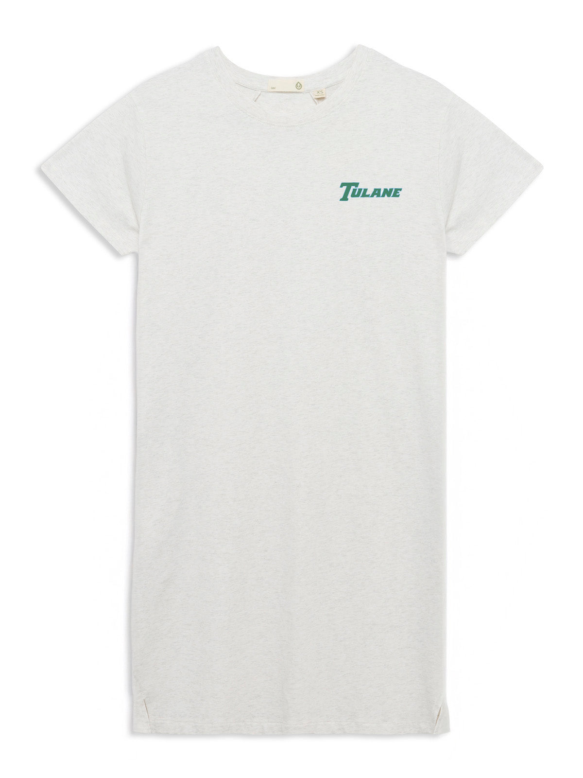All Day T-Shirt Dress - Coconut Heather