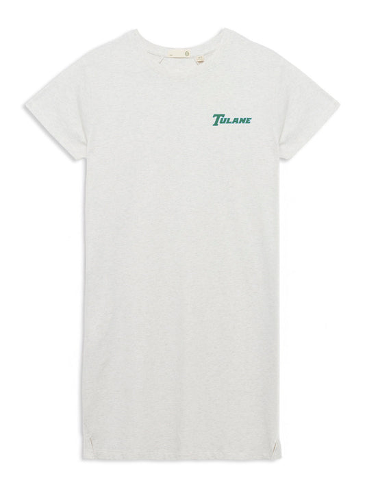 All Day T-Shirt Dress - Coconut Heather