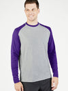 Light Heather Gray/Purple