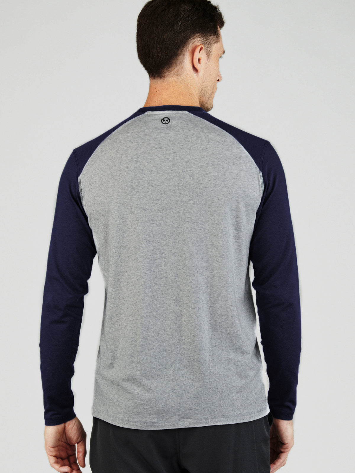 Carrollton Blocked Long Sleeve Fitness T-Shirt - Rice University
