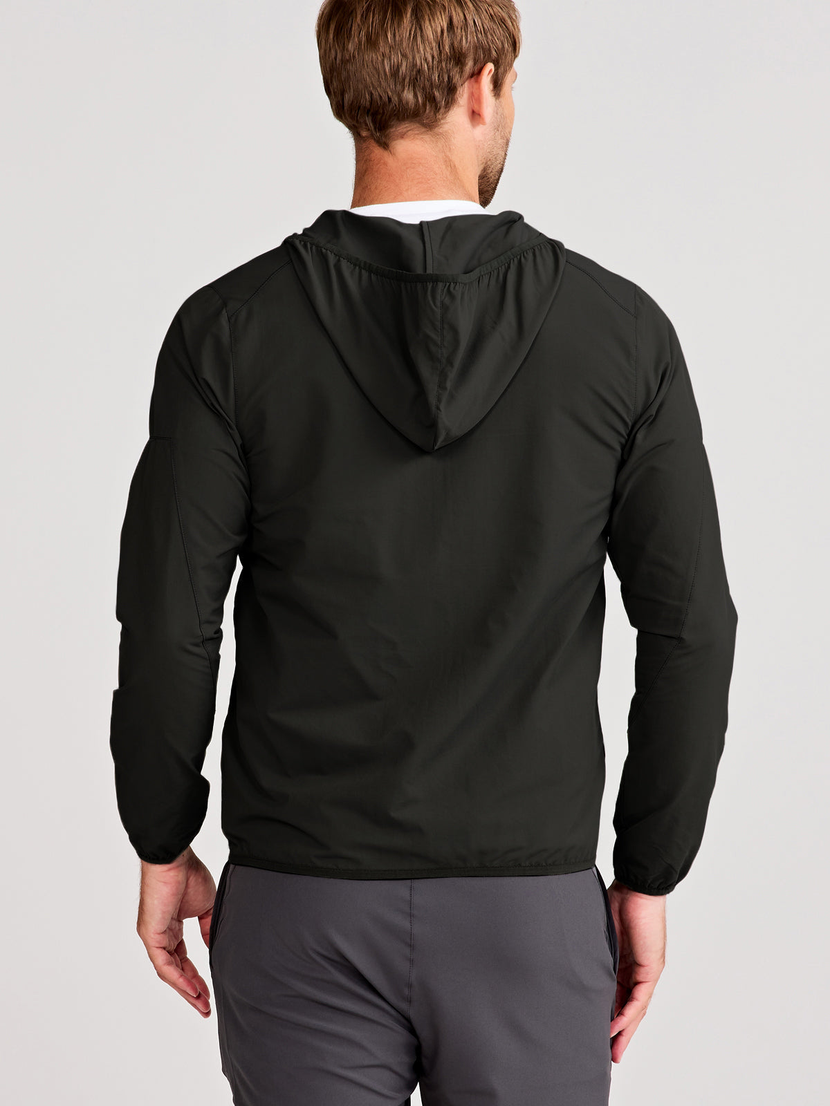 Swift Lightweight Hooded Windbreaker Jacket