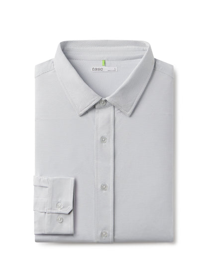 Wayfarer Classic Fit Knit Button Down - Marine Birdseye