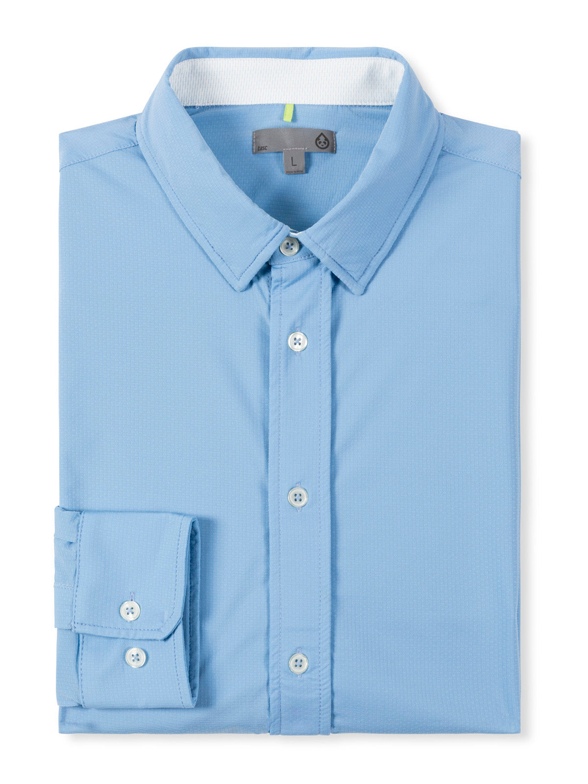 Wayfarer Tailored Fit Knit Button Down - Polar Diamond Oxford
