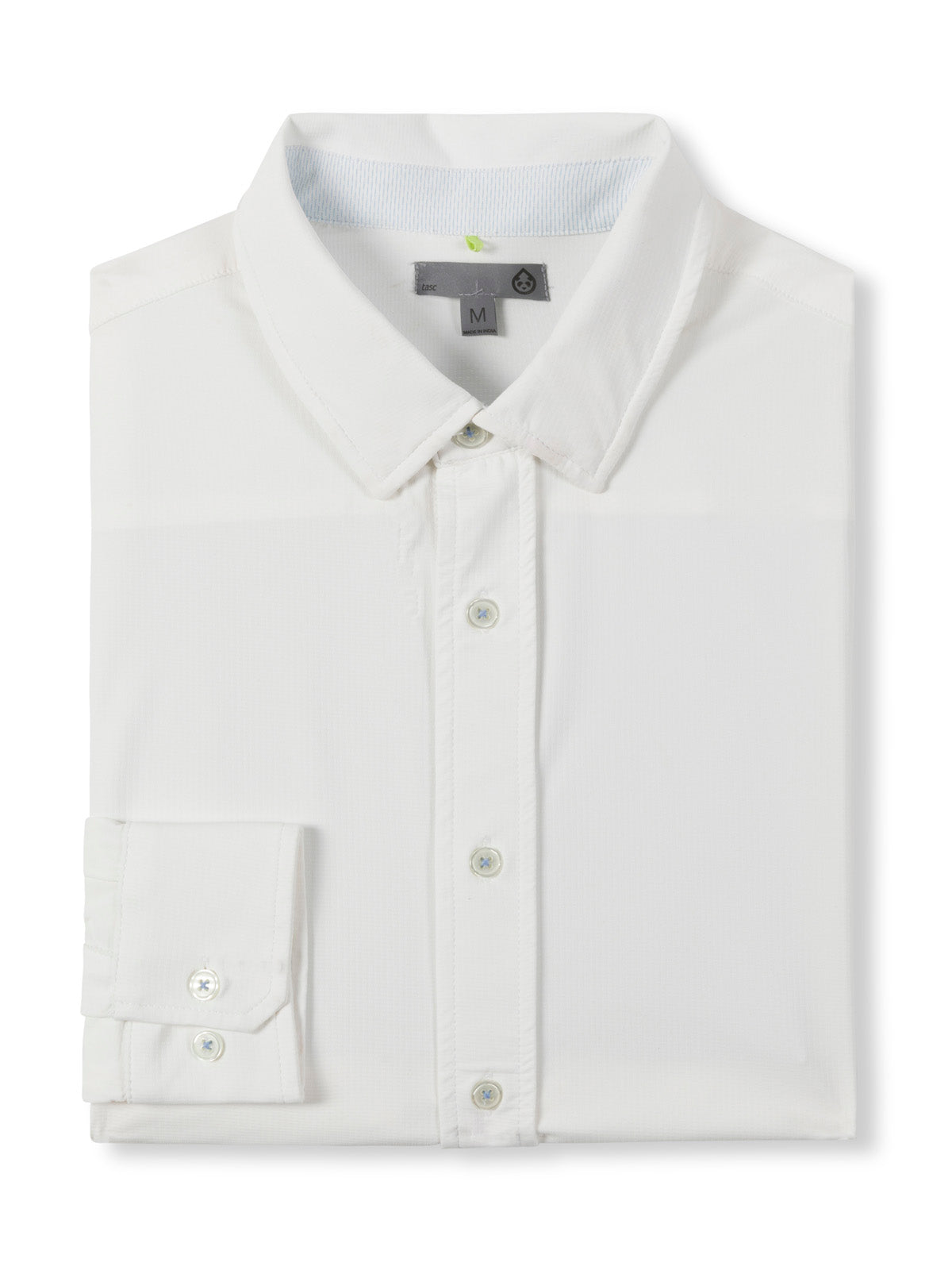 Wayfarer Tailored Fit Knit Button Down - White Diamond Oxford
