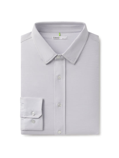 Wayfarer Classic Fit Knit Button Down - Iris Birdseye