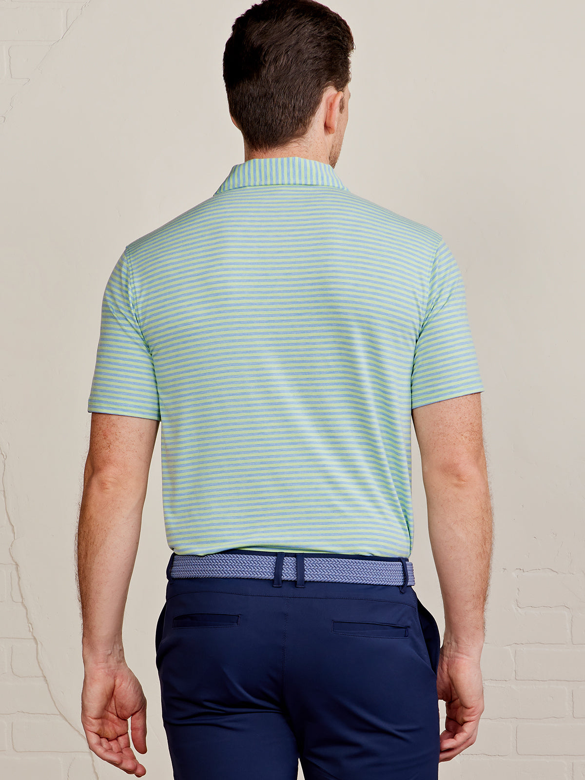 Cloud Polo - Kiwi Heather/Polar Heather