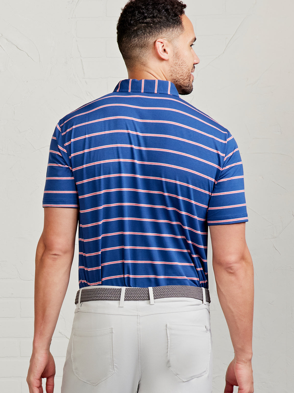 Cloud Polo - Patriot Stripe