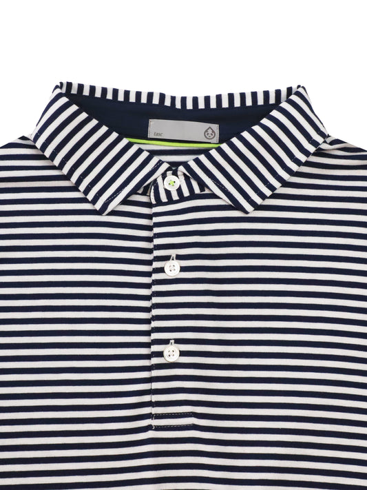 Cloud Polo Air Stripe - Classic Navy/White
