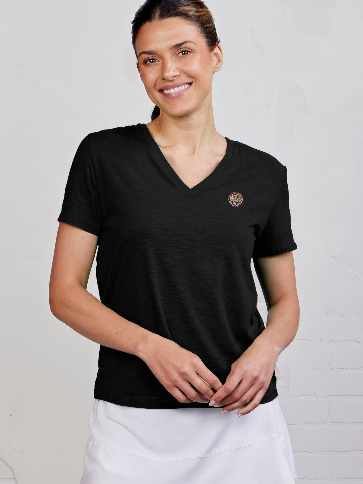 All Day V-Neck T-Shirt - Black
