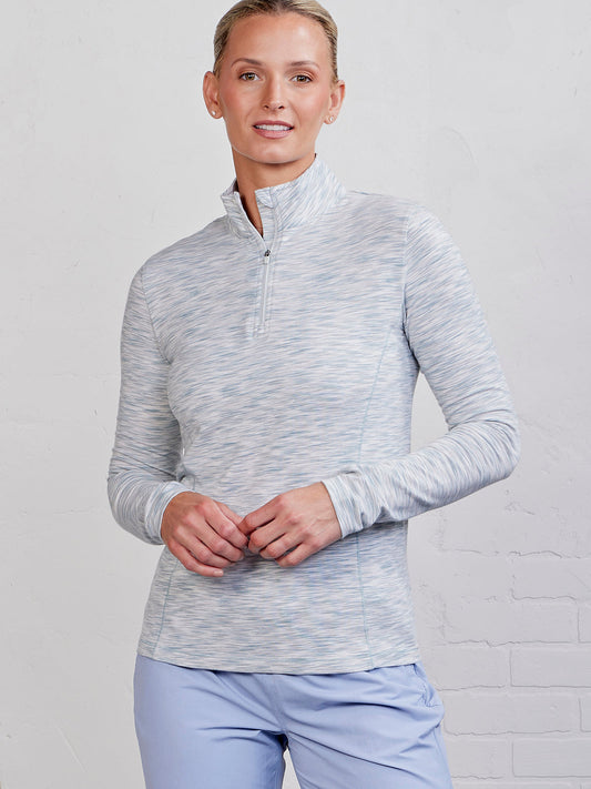 Recess Quarter Zip - Horizon Space Dye