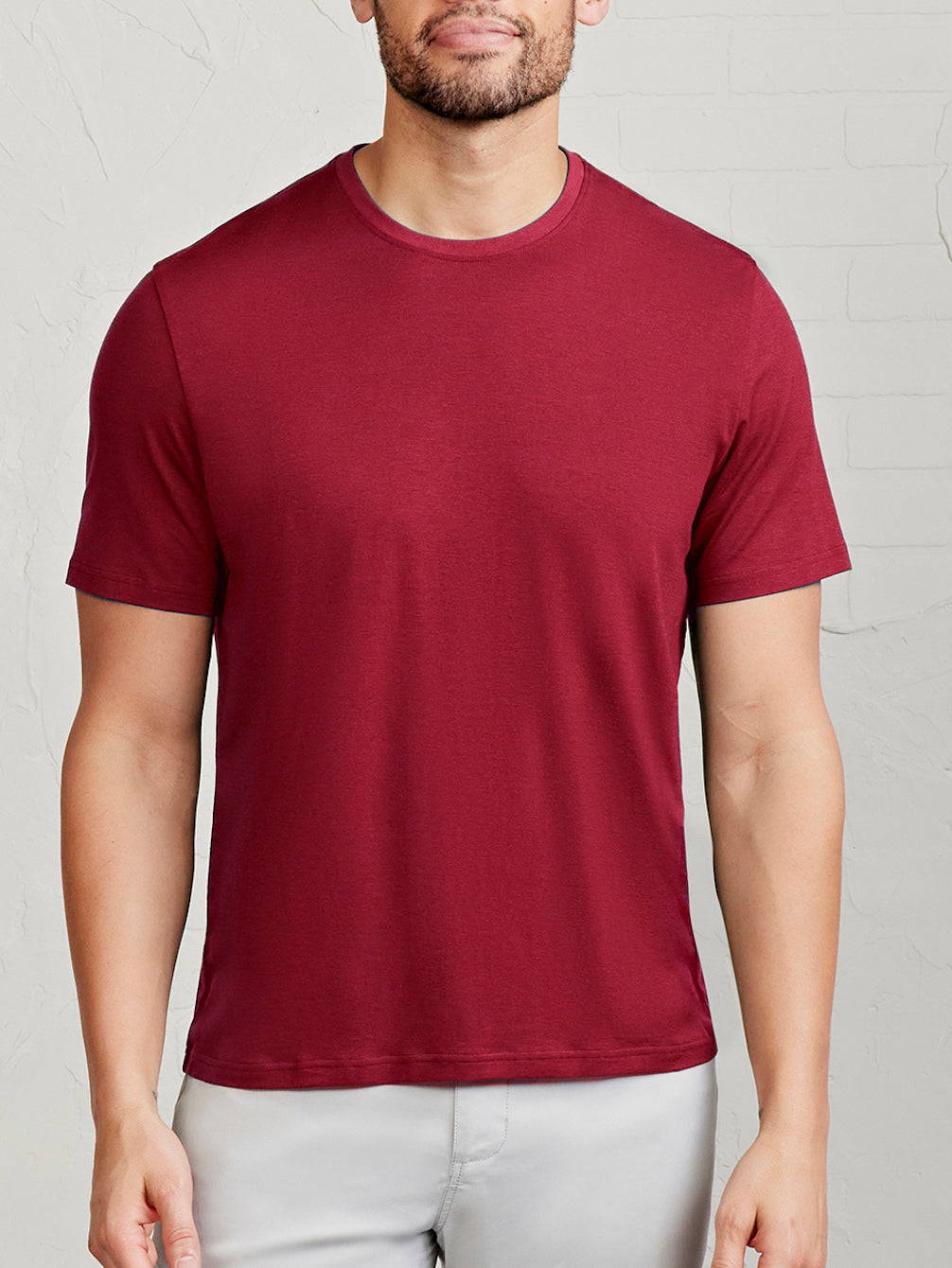 Pimaluxe T-Shirt - Cherrywood