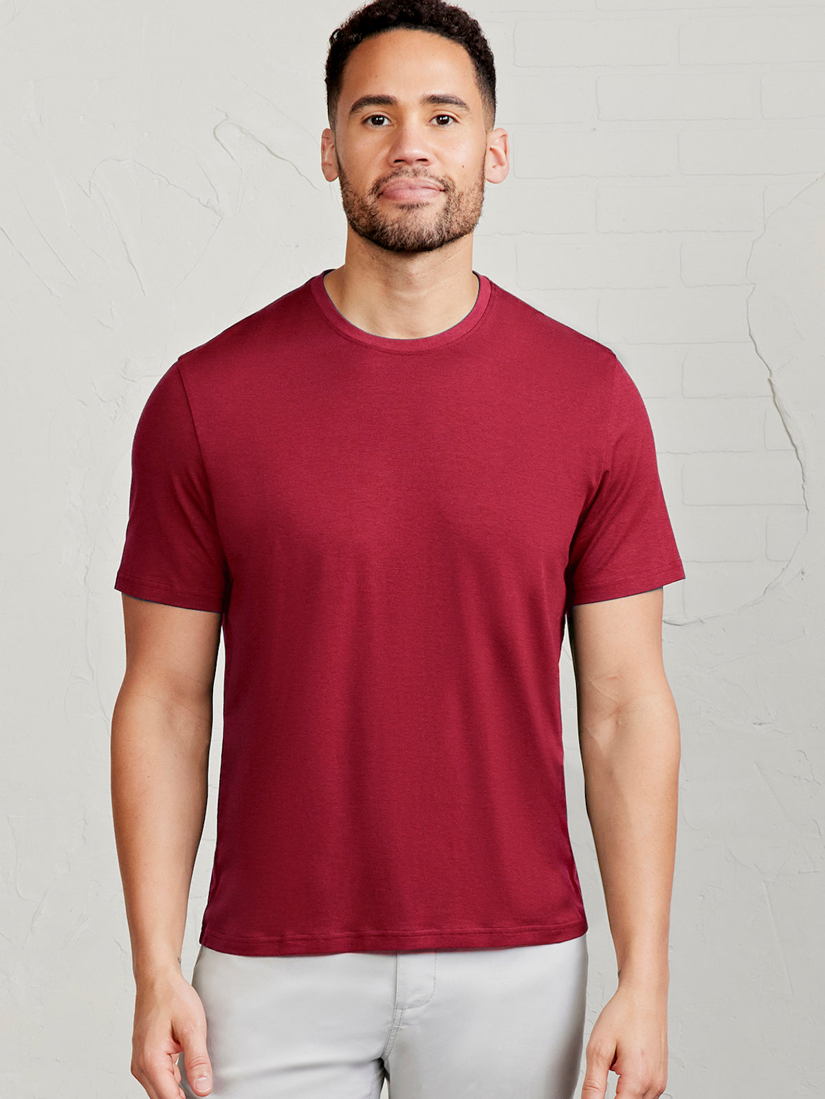 Pimaluxe T-Shirt - Cherrywood