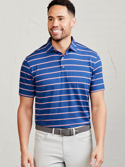 Cloud Polo - Patriot Stripe