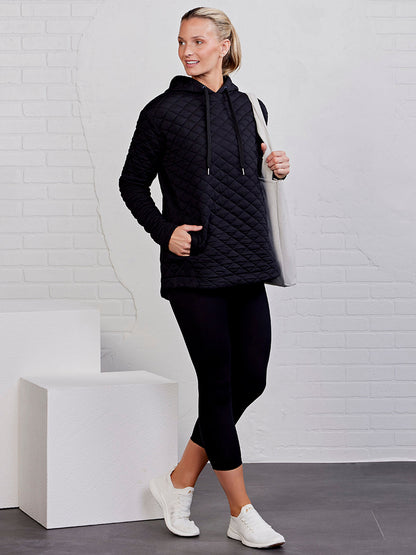 Unstoppable Soft Quilt Hooded Tunic