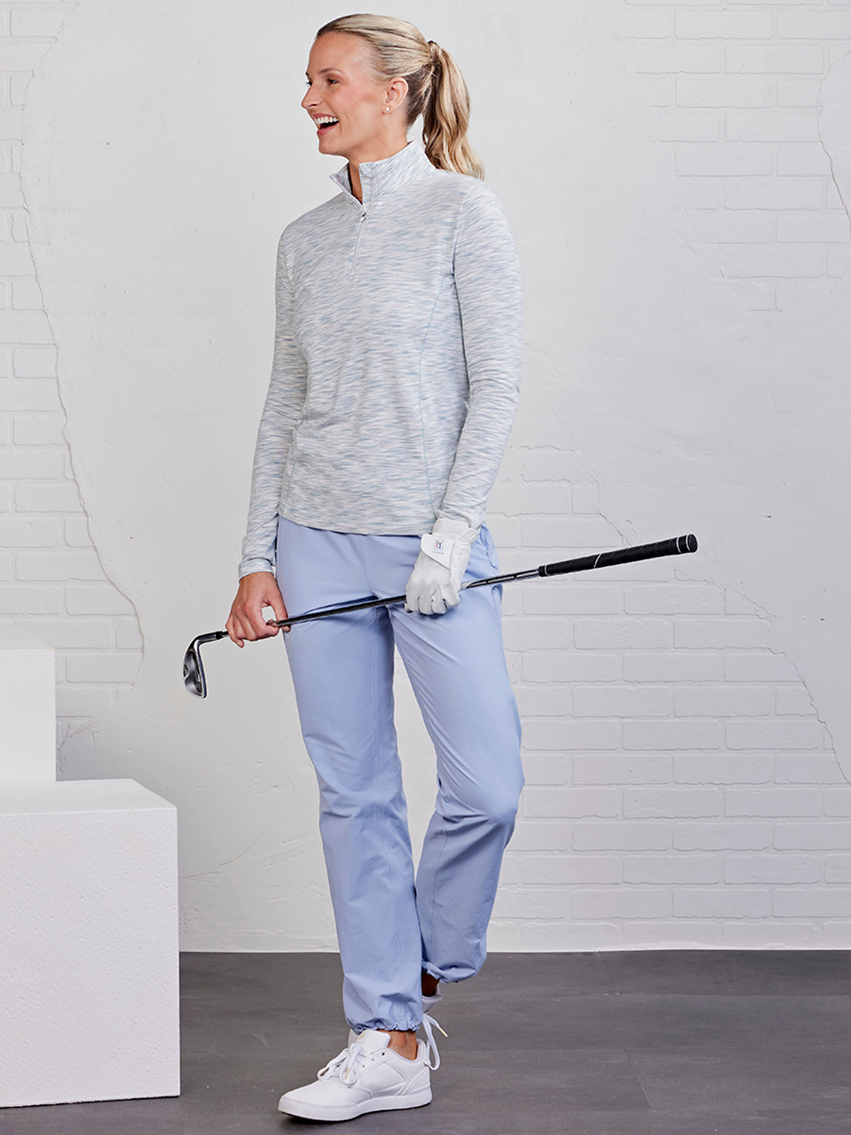 Recess Quarter Zip - Horizon Space Dye