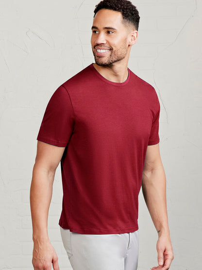 Pimaluxe T-Shirt - Cherrywood