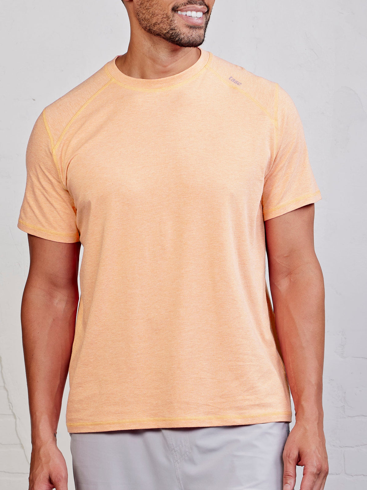 Carrollton T-Shirt Jaspe - Papaya Jaspe